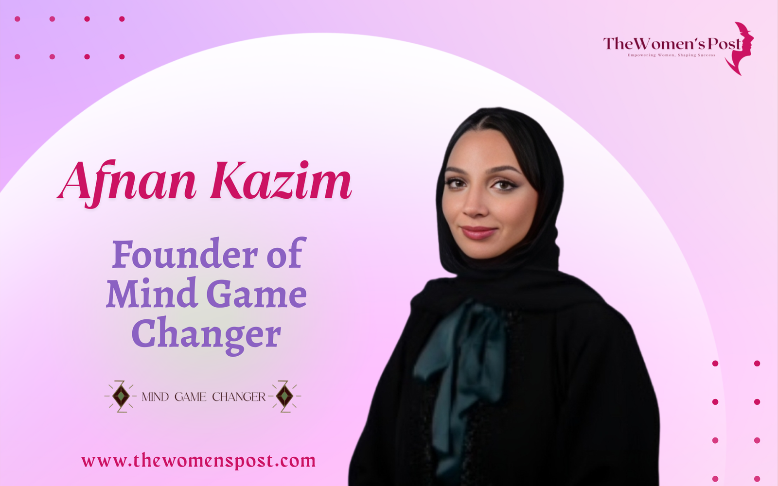 The Silent Revolution: Transforming the Way We See Therapy in Arab and Islamic Societies By Afnan Kazim, Founder of Mind Game Changer